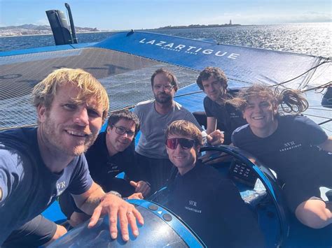 Voile François Gabart prêt à sélancer à lassaut du Trophée Jules