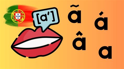 Pronunciation of ã â á a in European Portuguese - YouTube