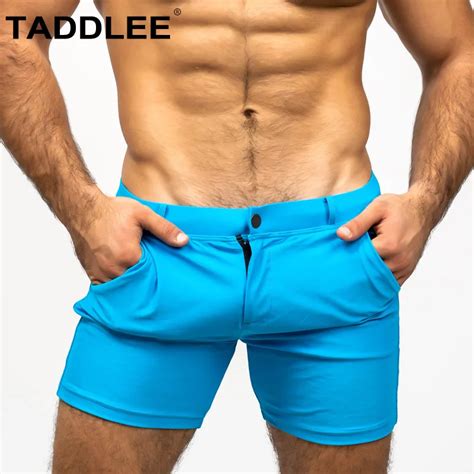 Taddlee Swimwear Men Swimsuits Square Cut Swimming Boxer Briefs Bikini