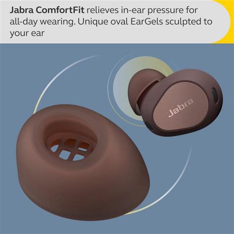 Jabra Elite Auriculares Bluetooth Con Cancelaci N De Ruido Cacao