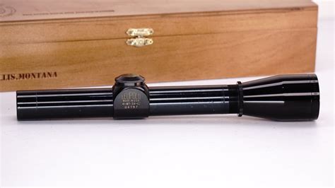 Vintage Gun Scopes — Leupold Arched Logo M7 3x 1 C1960 64