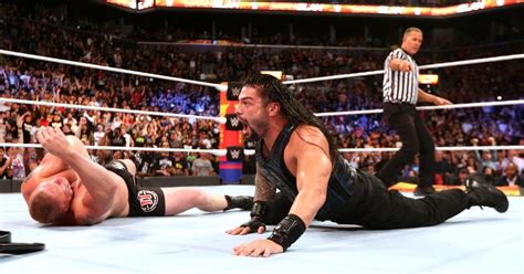 Brock Lesnar & Roman Reigns broke a 24 year old record