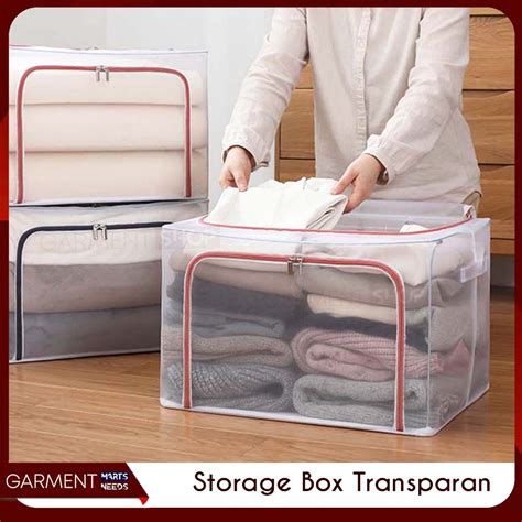 Jual Storage Box Organizer Tempat Penyimpanan Selimut Baju Serbaguna