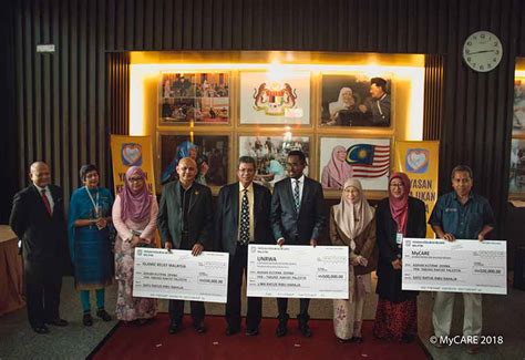 MyCARE Terima RM100 000 Dari Yayasan Kebajikan Negara MyCARE