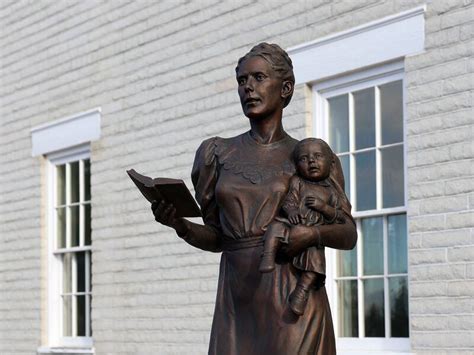 This Is The Place Park Dedica Estátua A Ellis Reynolds Shipp Church