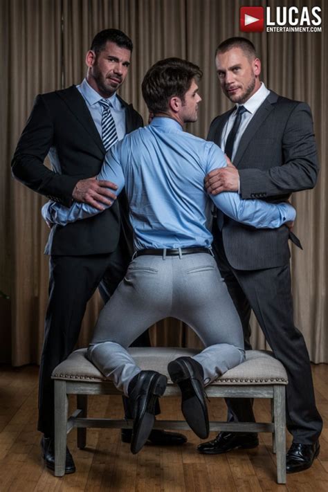 Hot Muscle Hunks Hans Berlin And Billy Santoro Fuck Devin Francos