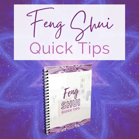 Feng Shui Quick Tips Guide Faithmdavis