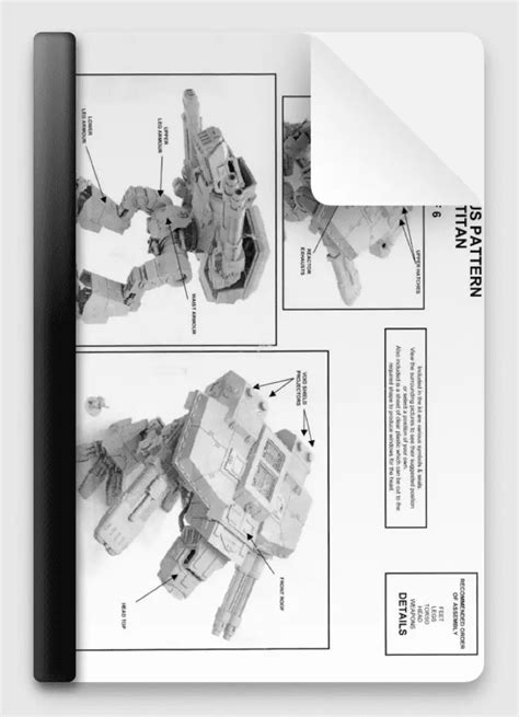 Wolf Class Lucius Pattern Titan Instructions Free Download Build Instructions