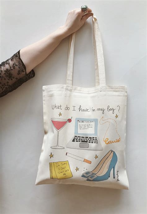 Tote Bag Sex And The City Sac En Coton Sac Femme Etsy France