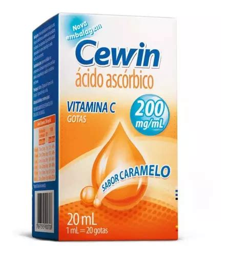 Kit Cewin Cido Asc Rbico Vitamina C Gotas X Ml Mercadolivre