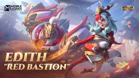 New Collector Skin Edith Red Bastion Mobile Legends Bang Bang