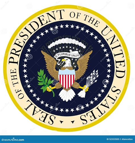 President Seal stock illustration. Illustration of executive - 52333505