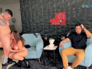 Sara Blonde Sucks Her Partner Dick In Front Of Me Crispasquel Grados Podcast Pornhub