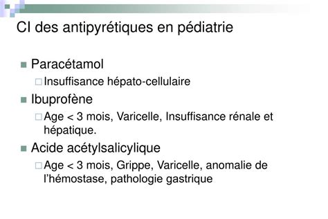 Ppt Fi Vre Aigu De Lenfant Crit Res De Gravit Dun Syndrome