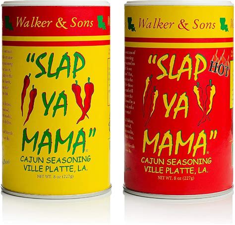 Slap Ya Mama Original And Hot Cajun Seasoning Multipack 2 Pack Slap