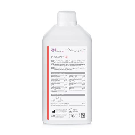 PROSEPT Gel | Mild Hand Disinfectants Gel