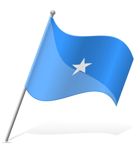 Flag Of Somali Vector Illustration 513348 Vector Art At Vecteezy