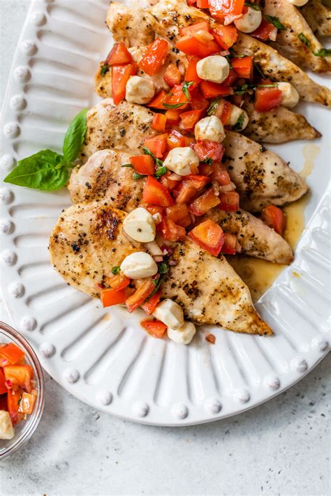 Grilled Chicken Bruschetta Recipe Nature S Gateway