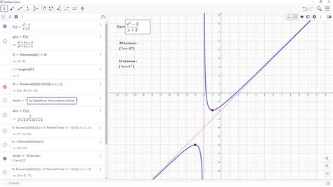 Máximos y mínimos en Geogebra Tutorial YouTube