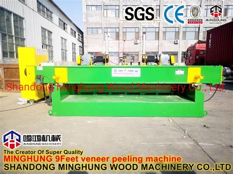 Cnc Spindleless Wood Veneer Log Peeling Machine