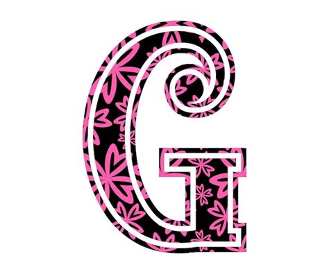 Premium Vector Letter G Valentine Alphabet Monogram Sublimation