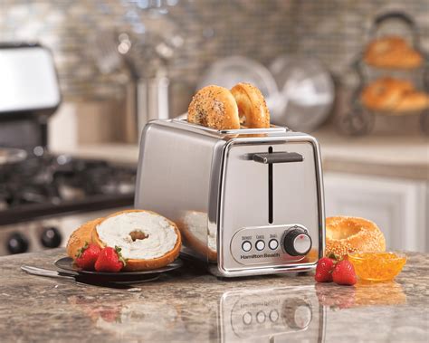 Hamilton Beach 22791 Digital Modern Chrome 2 Slice Toaster Amazonca