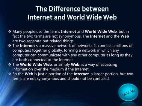 World Wide Web Ppt Ppt