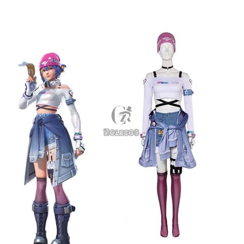 Overwatch LE SSERAFIM Bundle Kiriko Cosplay Costume