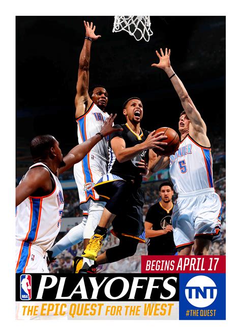 Tnt Nba Playoffs 2016 Poster Design Pitch On Behance