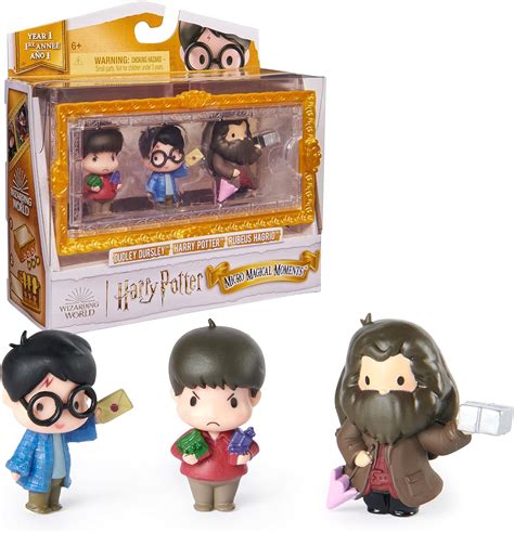 Wizarding World Harry Potter Micro Magical Moments Figure Set With Exclusive Harry Hagrid