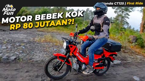 Motor Bebek Paling Mahal Apa Istimewanya Honda Ct Motofun