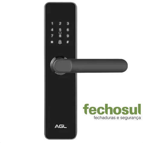 Fechadura Digital Agl H Wifi Senha Prox E App Fechosul