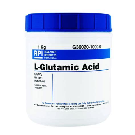 G36020-1000.0 - L-Glutamic Acid, 1 Kilogram
