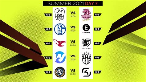 Prime League Summer Split 2021 Pro Division Tag 7 YouTube