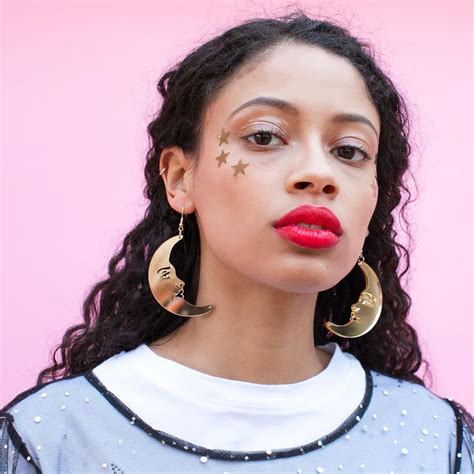 Glitter Stars Check La Luna Moon Earrings Gold Check Get Solstice