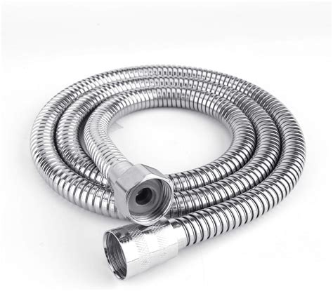 Lpraer Shower Hose Inches Long Stainless Steel Handheld Shower Head