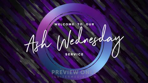 Lent Colorbrush Ash Wednesday Title Graphics Life Scribe Media