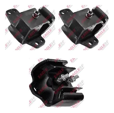 Kit 3 Soportes De Motor Y Caja Np300 2 4 2009 2015 Eagle Meses Sin