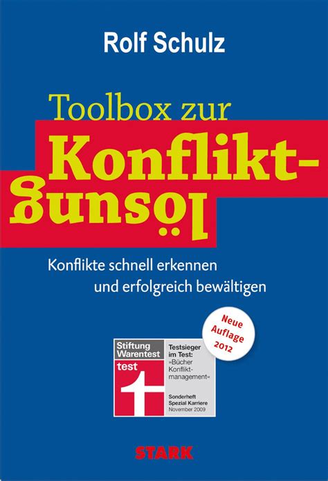 Stark Rolf Schulz Toolbox Zur Konfliktl Sung Konflikte Schnell