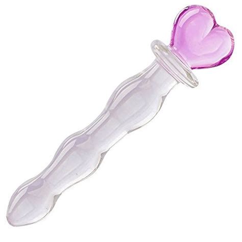 Akstore Crystal Glass Pleasure Wand Dildo