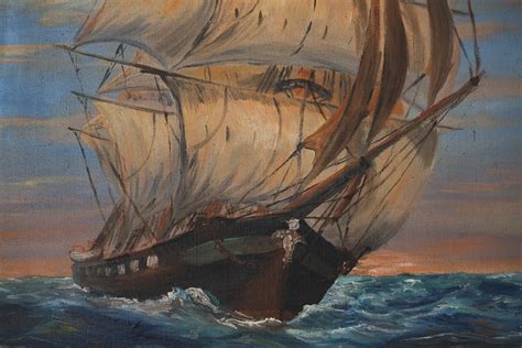 Galleon Ship Painting at PaintingValley.com | Explore collection of ...