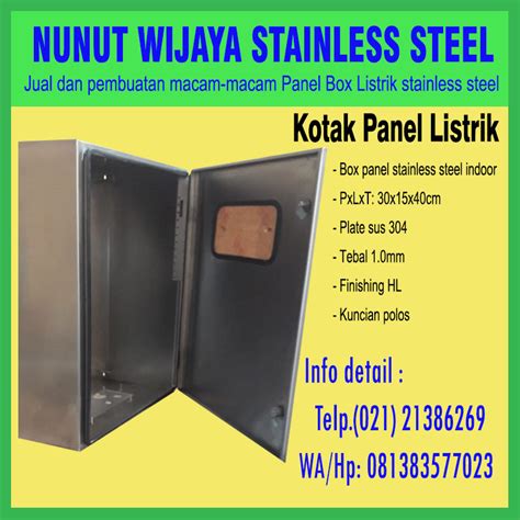 Toko Panel Listrik Stainless Panel Box Stainless Terbaik Harga Murah