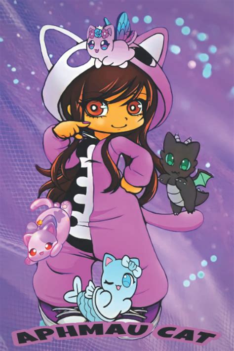 Buy Aphmau Cat Fanart Drawing 100 Pages Lined 6 X 9 Aphmau Cute New Fanart Drawing Online