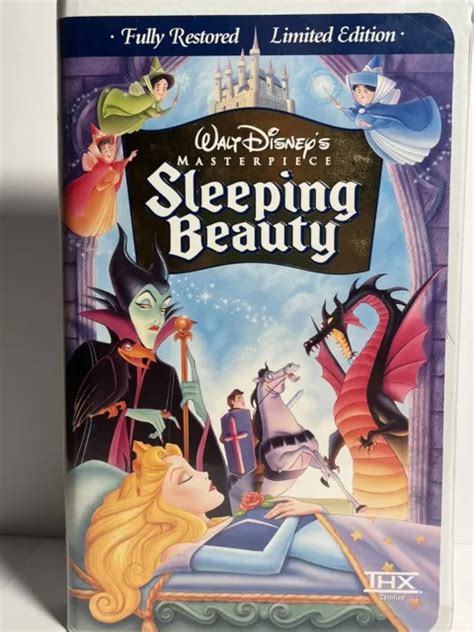 Walt Disney S Masterpiece Sleeping Beauty Vhs Fully Restored Limited