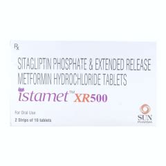 Buy Istamet Xr Tablet S Online At Upto Off Netmeds