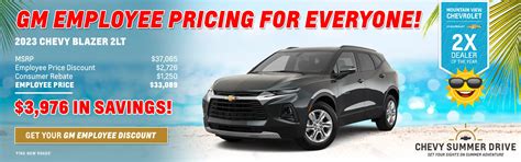 2023 Chevy Blazer 2lt Mountain View Chevrolet Specials Upland Ca