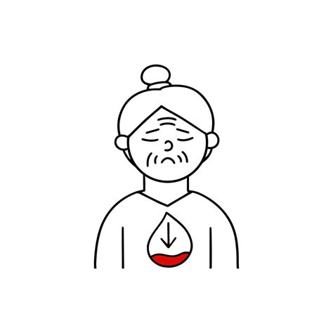 The Person Suffers From Hypoglycemia Low Blood Sugar The Woman Is