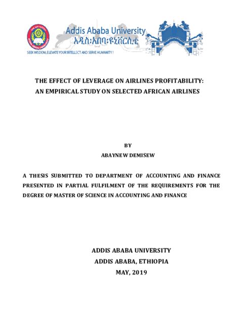 Pdf Abay Msc Thesis 2019 Final