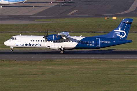 Blue Islands Atr G Islk At Birmingham Airport Bhx E Flickr