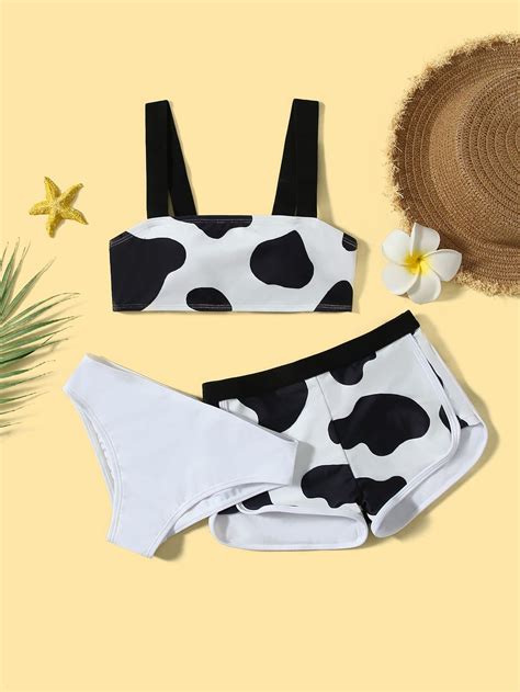 Cow Print Bikinis Suits New Style L Artofit